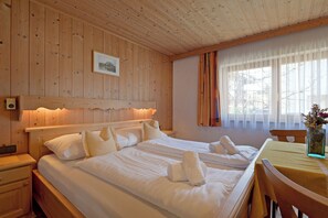 4 habitaciones y ropa de cama 