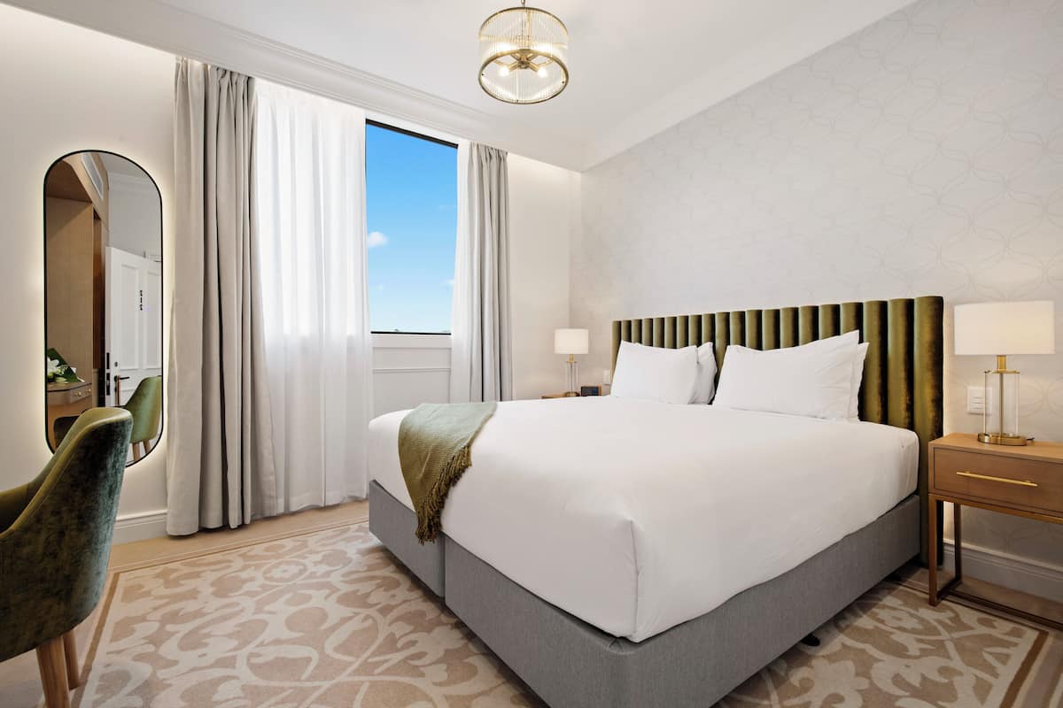Habitación Deluxe doble | 1 dormitorio, ropa de cama de alta calidad, minibar