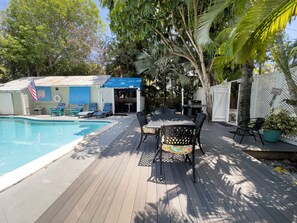 A heated pool - Tropical Utopia by RENT KEY WEST VACATIONS -Quiet/Gated/Pool/Balcony/Pet friendl (Key West)