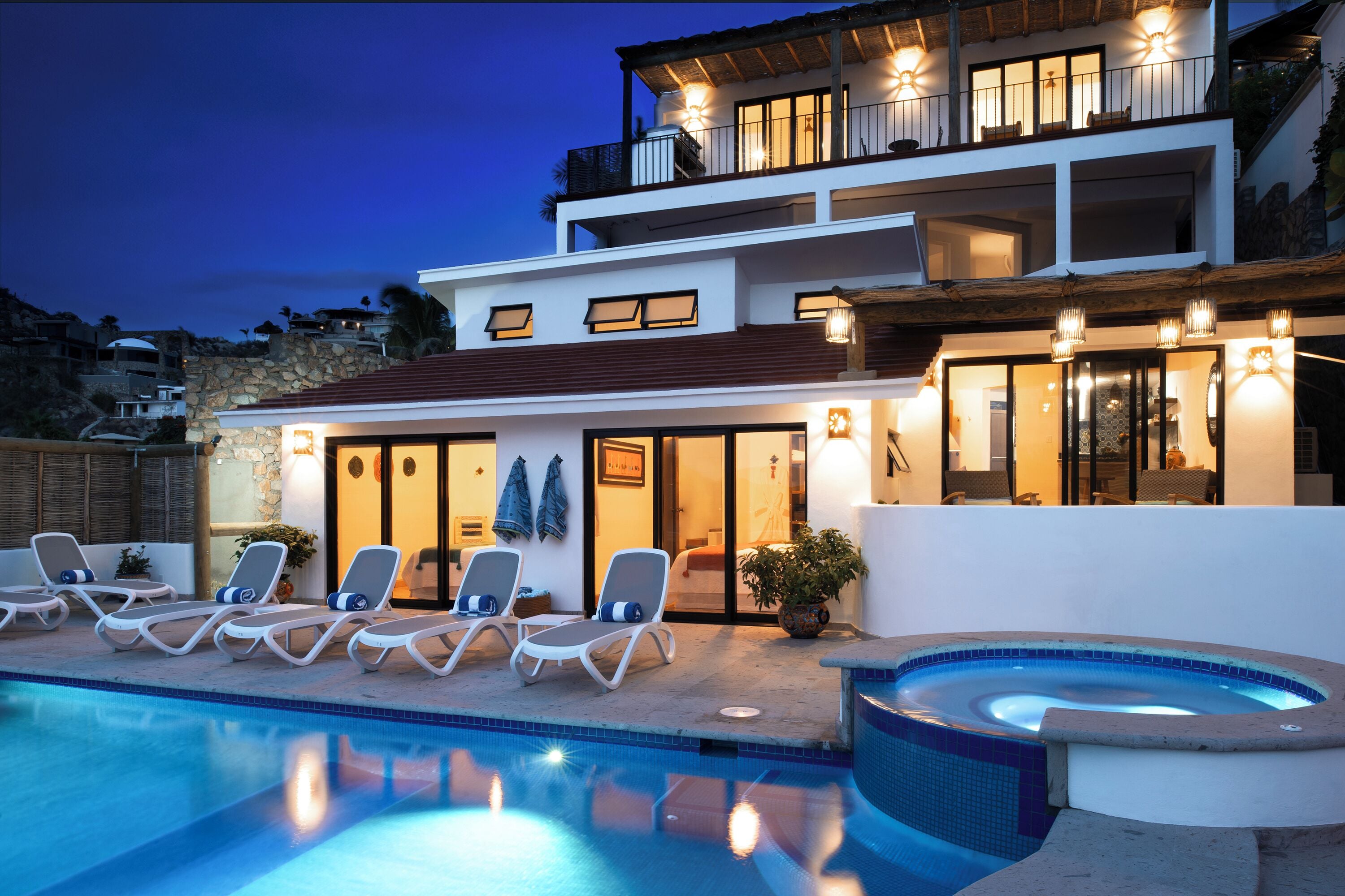 Una piscina climatizada