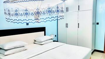 Double Room, Balcony | Egyptian cotton sheets, premium bedding, down comforters