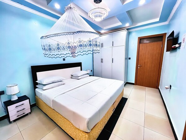 Chambre Double Confort, 1 chambre, balcon | Draps en coton égyptien, literie de qualité supérieure