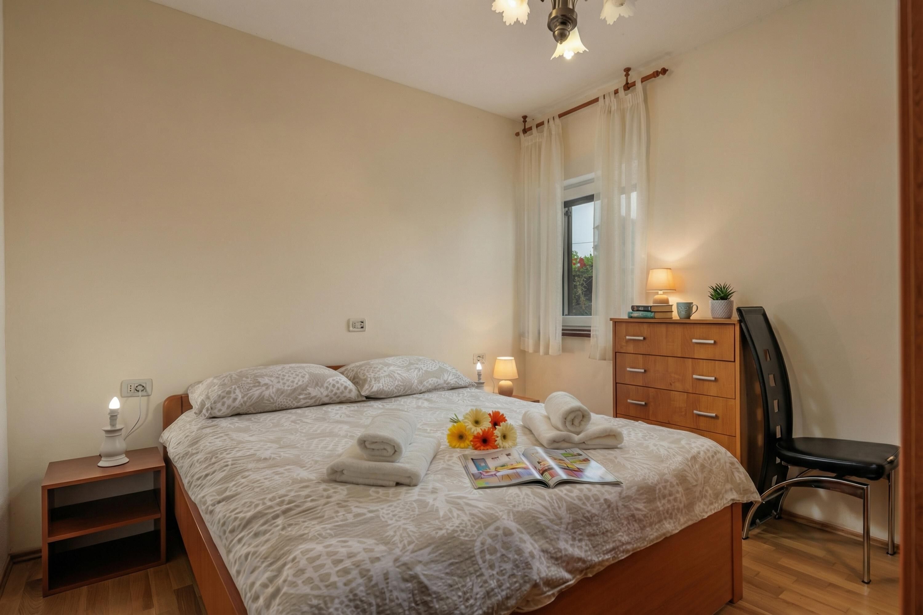 2 Schlafzimmer, Bügeleisen/Bügelbrett, kostenloses WLAN, Bettwäsche