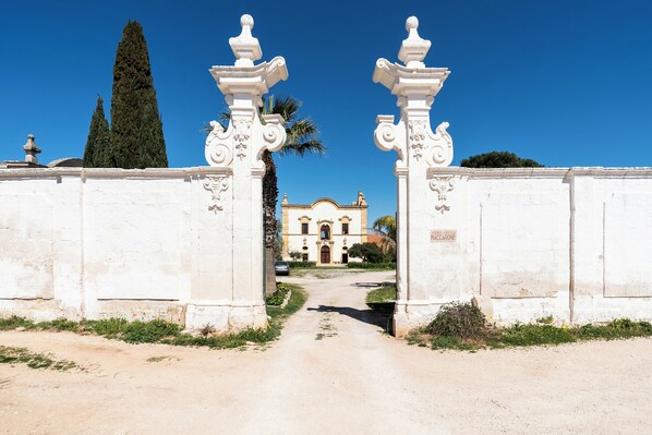 Entrée de l’hébergement
