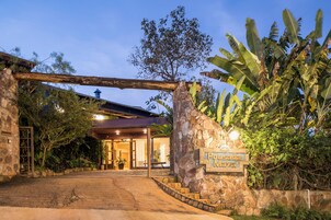 Fachada da propriedade