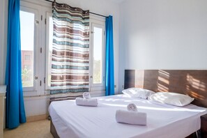 2 sovrum och sängkläder