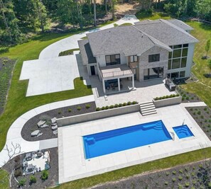 Exterior - Contemporary 26-Acre Estate, Private Beach, Pool (Stevensville)