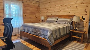 3 bedrooms, desk, WiFi, bed sheets - Lakefront cottage, construction 2023, with 300 ft private beach on Lake Huron (Alpena)