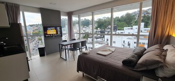 STUDIO type 3 - upper floor  | Camas com colchões pillow-top, individualmente mobiliados