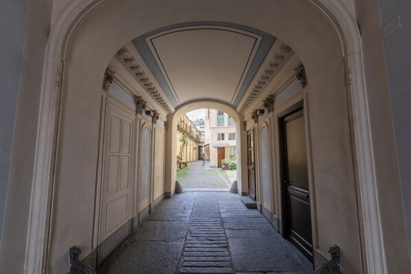 Entrada de la propiedad