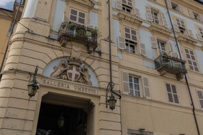 Fassade der Unterkunft