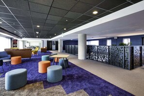 Sitteområde i lobbyen