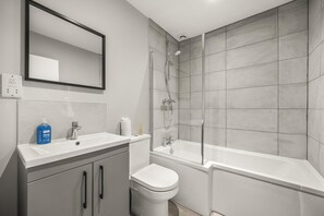 Hair dryer, towels