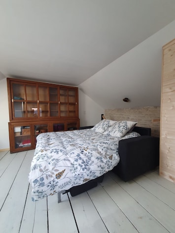 LĂ oĂč vous dormirez, un canapĂ© lit dotĂ© d'un vrai matelas
