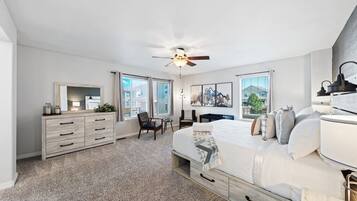 5 habitaciones, tabla de planchar con plancha, cuna de viaje y wifi