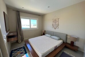 2 室のベッドルーム、WiFi、ベッドシーツ