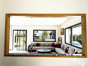 Luxury Villa, Balcony, Mountain View | Living room - SOOFSTAY VILLA - Noria Golf Club (Marrakech)