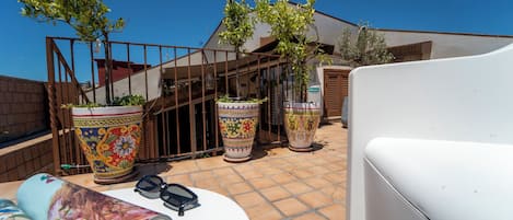 Appartement, vue ville | Terrasse/Patio