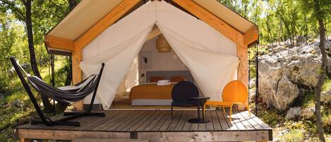 Enceinte de l’hébergement