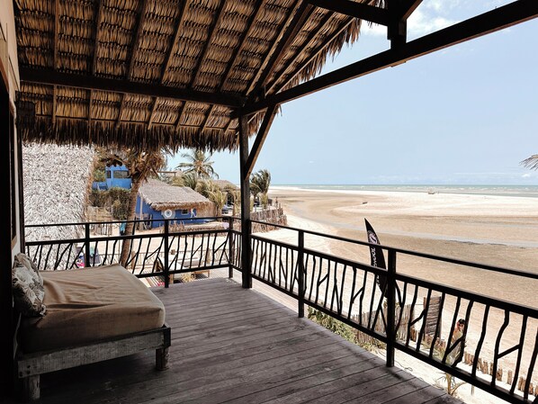 Superior Room, Sea View | Terrace/patio - Pousada Sunset Beach Tatajuba (Camocim)