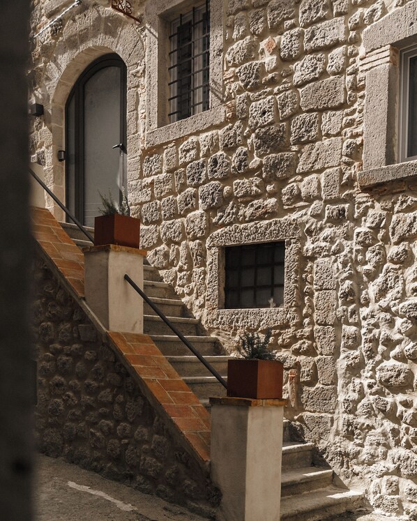 Façade de l’hébergement