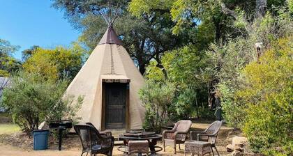 Waterfront Teepee 3 Jumping Fish