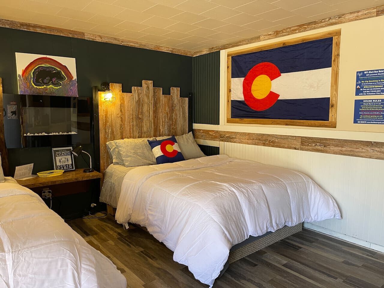 2 bedrooms, WiFi, bed sheets