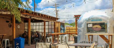 Udendørs spisemuligheder