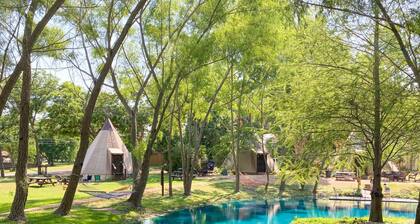 Waterfront Teepee 2 Red Fox