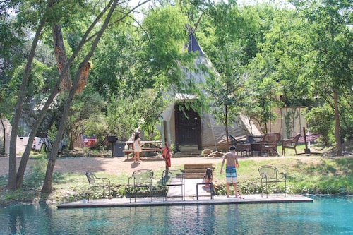 Waterfront Teepee 2 Red Fox