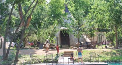 Waterfront Teepee 2 Red Fox