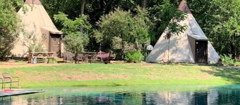 Waterfront Teepee 4 Soaring Eagle