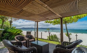 Property grounds - JBM Apto pé na areia com vista mar (Florianópolis)