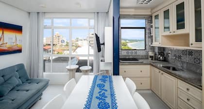 JBM Apto pé na areia com vista mar