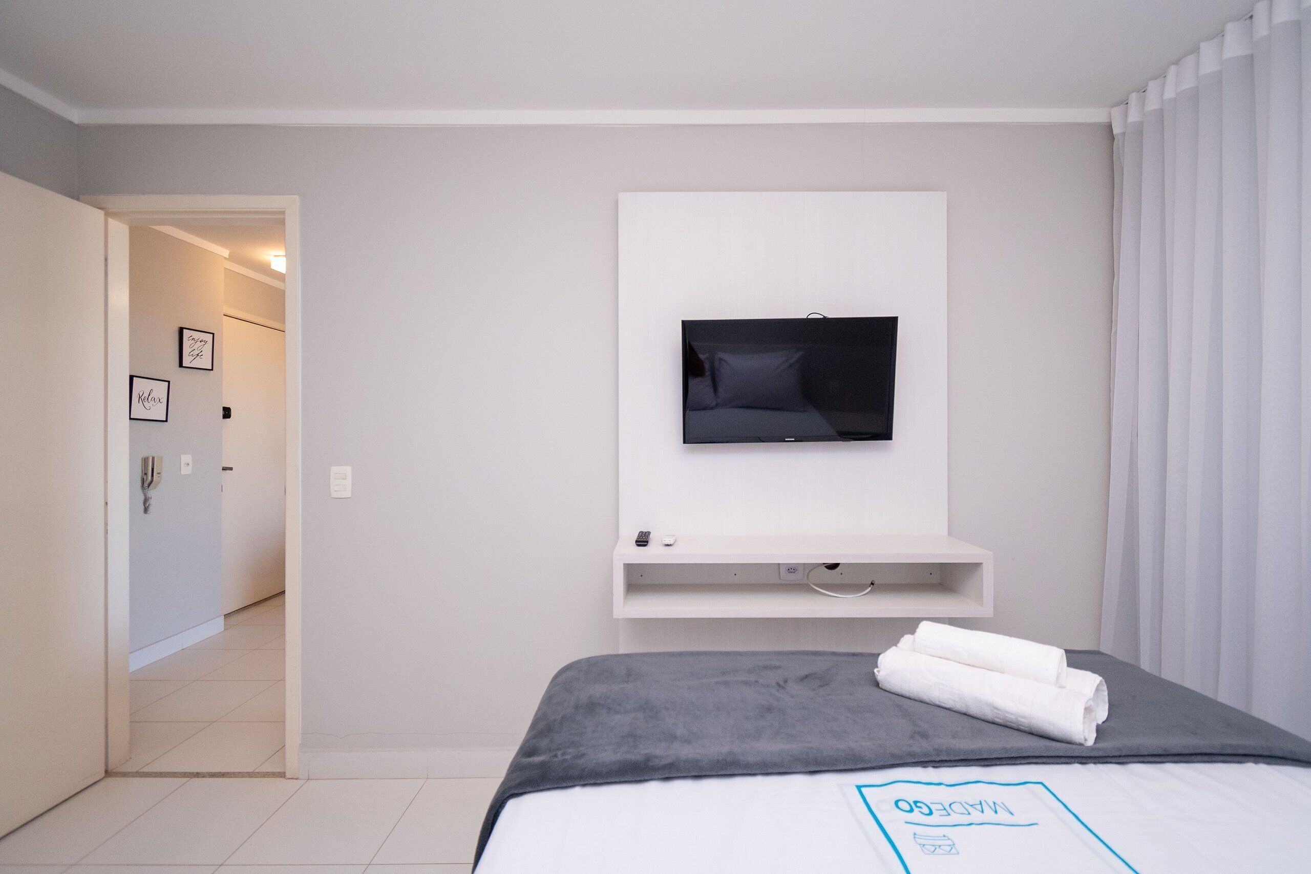 Apartemen | Setrika/meja setrika, Wi-Fi gratis, dan seprai linen