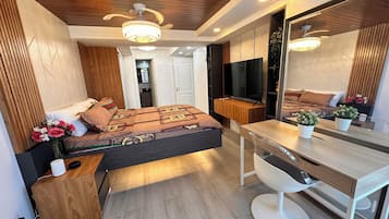 2 bedrooms, desk, iron/ironing board, free WiFi