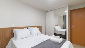 公寓 | 1 間臥室、遮光布/窗簾、熨斗/熨衣板、免費無線上網