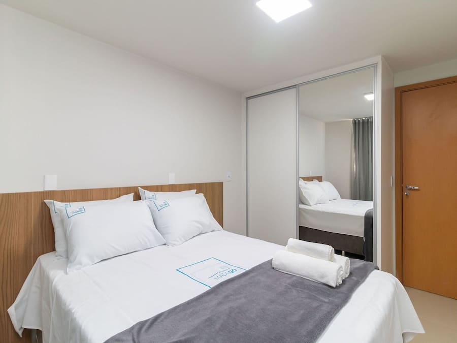 Leilighet | Blendingsgardiner, strykejern/-brett og wi-fi (inkludert)