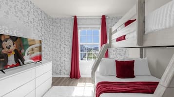 5 makuuhuonetta, silitysrauta/-lauta, Wi-Fi, vuodevaatteet