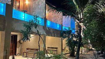 Voorkant van accommodatie