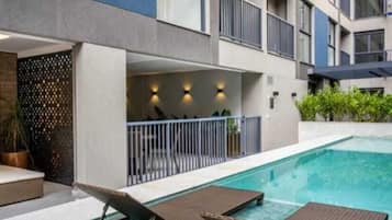 Apartment, 1 Bedroom, Accessible | Living area | 32-inch Smart TV with satellite channels, Netflix, streaming services