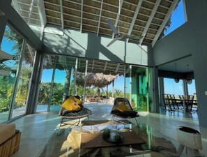 Interior - Villa Luna: oasis in tropical garden with sea view

 (El Limón)