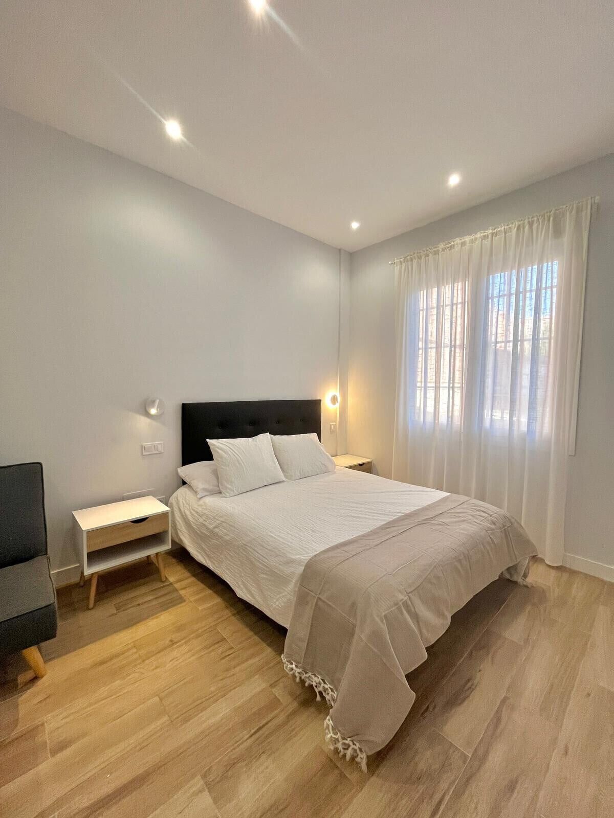 Wifi gratis y ropa de cama 