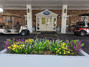 Façade de l’hébergement