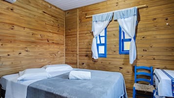 Basic-Ferienhütte | Kostenloses WLAN, Bettwäsche