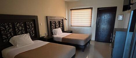 Premium bedding, down comforters, individually furnished, free WiFi