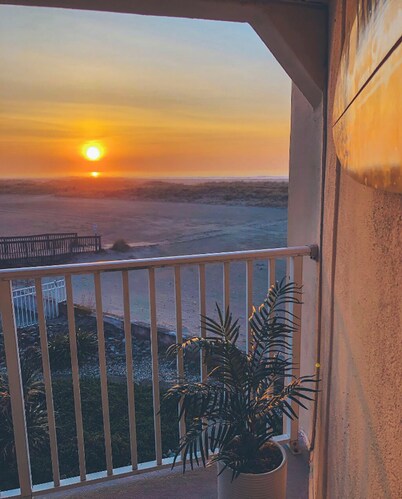 Oceanfront Condo | NEW Retro Design | Beach + Pool