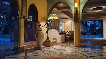 Zona de estar del vestíbulo