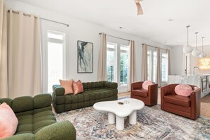 TV connectée, cheminée