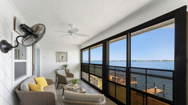Interior - Bayfront condo short walk to beach 2nd floor. (Englewood)